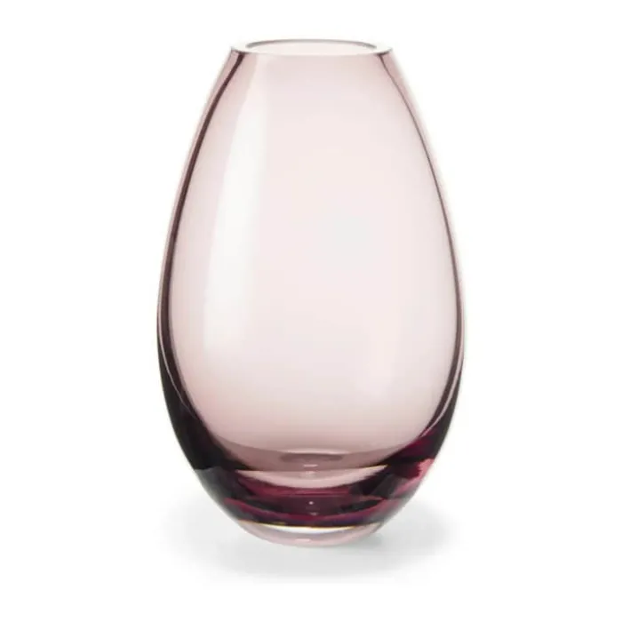 Holmegaard Cocoon Vase H 11,5 cm - Mundblæst glas - Rosa