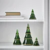 Holmegaard Fairytales Juletræ H 19 cm - Glas - Grøn/guld