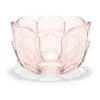 Holmegaard Lily Fyrfadsstage Ø 7 cm - Glas - Cherry blossom