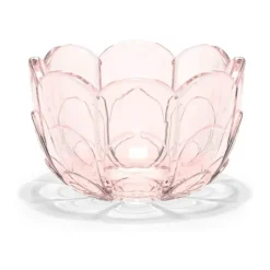 Holmegaard Lily Fyrfadsstage Ø 7 cm - Glas - Cherry blossom