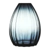 Holmegaard 2Lip Vase H 34 cm - Mundblæst glas - Mørkeblå