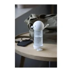 Hoptimist Bumble Drikkeflaske 400 ml - Plastik - Hvid