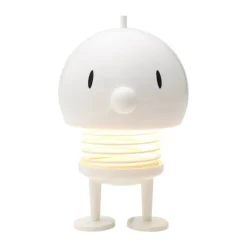 Hoptimist Bumble - LED Lampe Str. L - Plastik - White