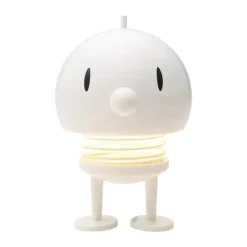 Hoptimist Bumble - LED Lampe Ø 15 x H 23 cm - Plastik - White