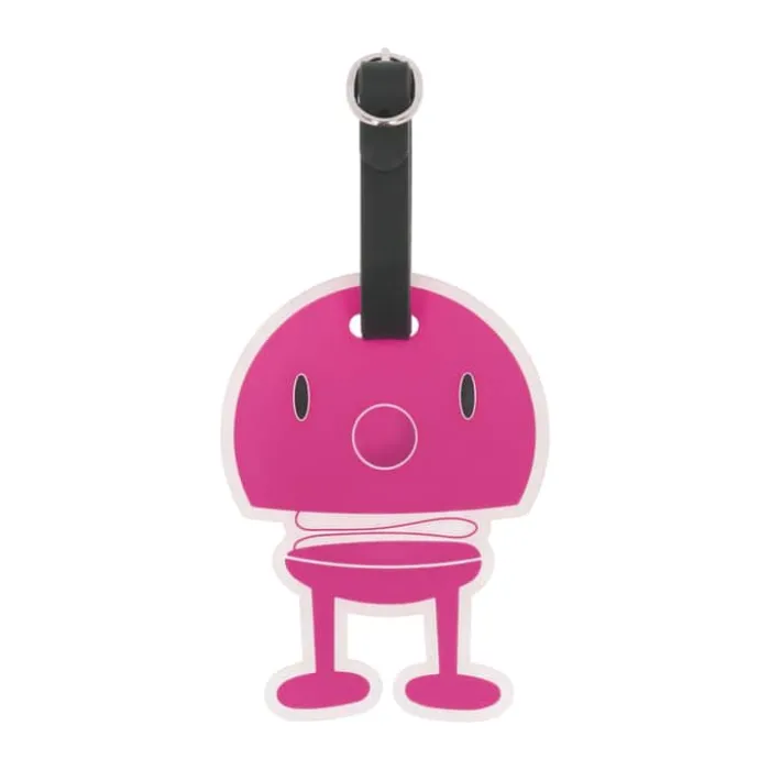 Hoptimist Kuffertmærke B 8 x L 10 cm - Silikone - Pink
