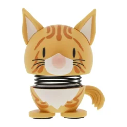 Hoptimist Mini Animals Kat - Orange Tabby Str. XS - ABS-plastik/stål - Orange