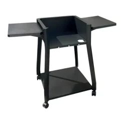 HOT WOK Comfort Bord H 93 - B 125 - L 58 cm - Pulverlakeret stål - Sort