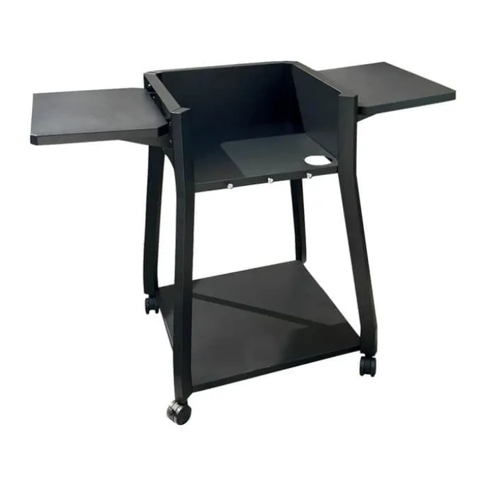 HOT WOK Comfort Bord H 93 - B 125 - L 58 cm - Pulverlakeret stål - Sort