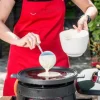 HOT WOK Grillpande Ø 32,5 cm - Støbejern - Sort