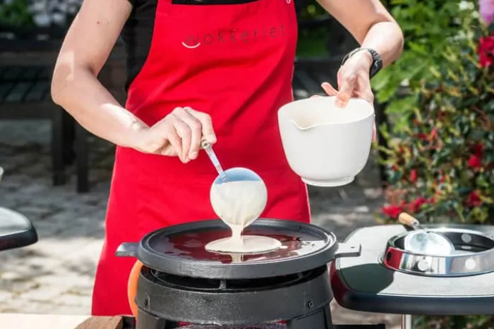 HOT WOK Grillpande Ø 32,5 cm - Støbejern - Sort