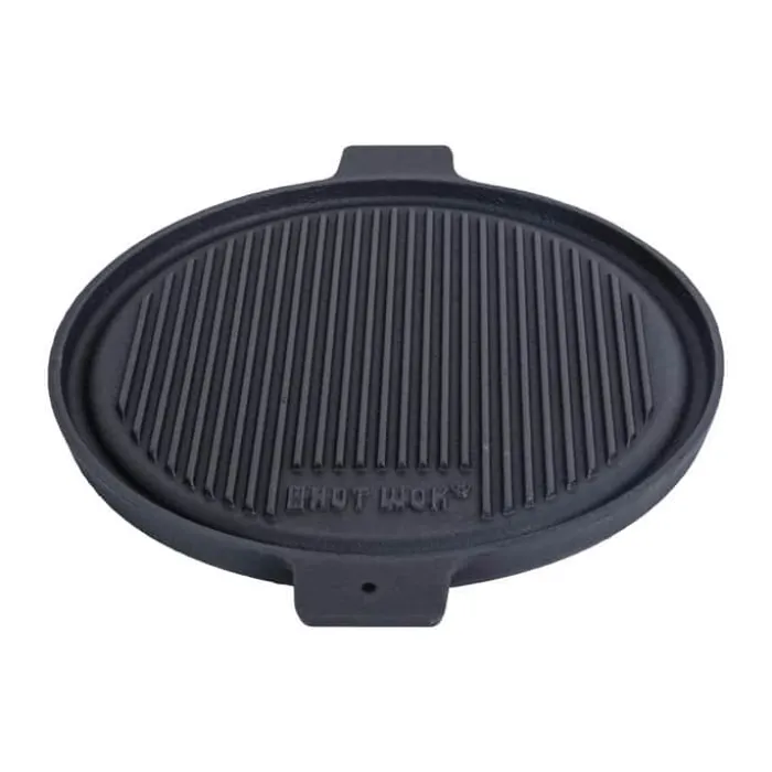 HOT WOK Grillpande Ø 32,5 cm - Støbejern - Sort