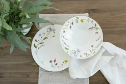 Hutschenreuther Nora Middagstallerken Ø 27 cm - Porcelæn - Hvid