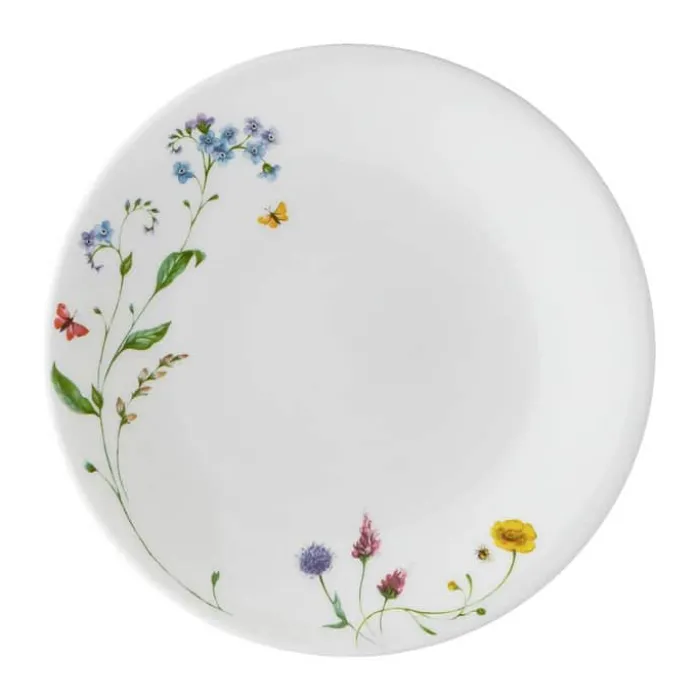 Hutschenreuther Nora Middagstallerken Ø 27 cm - Porcelæn - Hvid