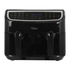 Hâws Dobbelt Airfryer 2 x 4,5 liter - 2400 watt - AIR Finish-funktion