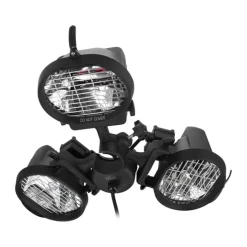 Hâws Terrasse varmer 1500 watt - 3 lamper - Sort