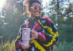 Hydro Flask All Around Travel Tumbler 946 ml - Rustfrit stål - Hvid