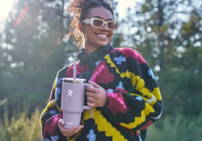 Hydro Flask All Around Travel Tumbler 946 ml - Rustfrit stål - Mørkeblå