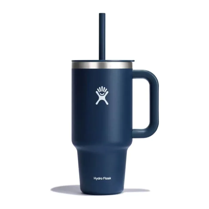 Hydro Flask All Around Travel Tumbler 946 ml - Rustfrit stål - Mørkeblå