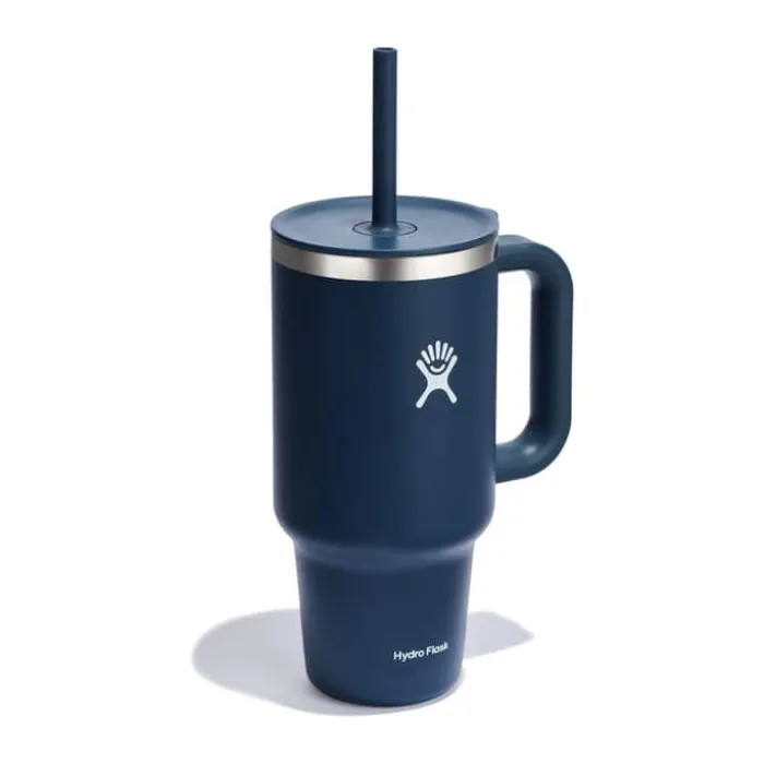 Hydro Flask All Around Travel Tumbler 946 ml - Rustfrit stål - Mørkeblå