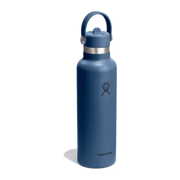 Hydro Flask Flex Straw Termodrikkedunk 621 ml - Rustfrit stål - Blå