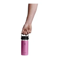Hydro Flask Wide Flex Sip Lid Termoflaske 473 ml - Rustfrit stål - Pink