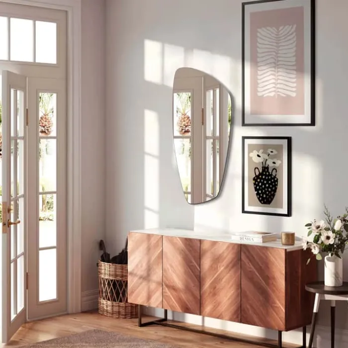 Incado Organisk Spejl - Verto B 50 x H 90 cm - Glas