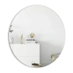 Incado Rundt Spejl Ø 50 cm - Spejlglas/MDF - Klar