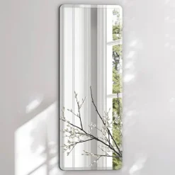 Incado Sleek Spejl H 130 x B 50 cm - Spejlglas/MDF - Sølvfarvet