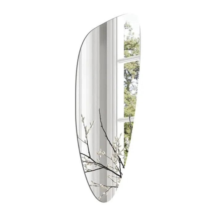 Incado Spejl H 155 x B 55 cm - Spejlglas - Sølvfarvet