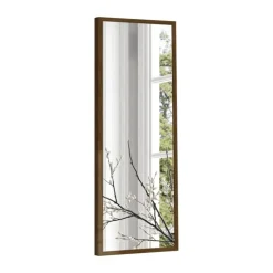 Incado Spejl H 160 x B 55 cm - Spejlglas/egetræ/MDF - Brun
