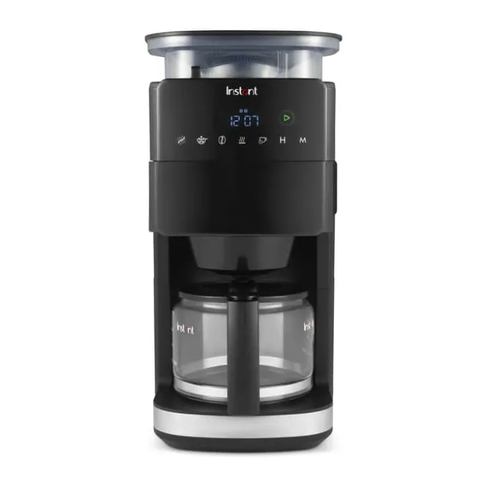 Instant Bean to Cup Kaffemaskine 10 kopper - 24 timers programmerbarhed - 5 kværnindstillinger