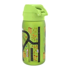 Ion8 Drikkeflaske - Cars 0,35 liter - PP-plastik/Silikone - Grøn