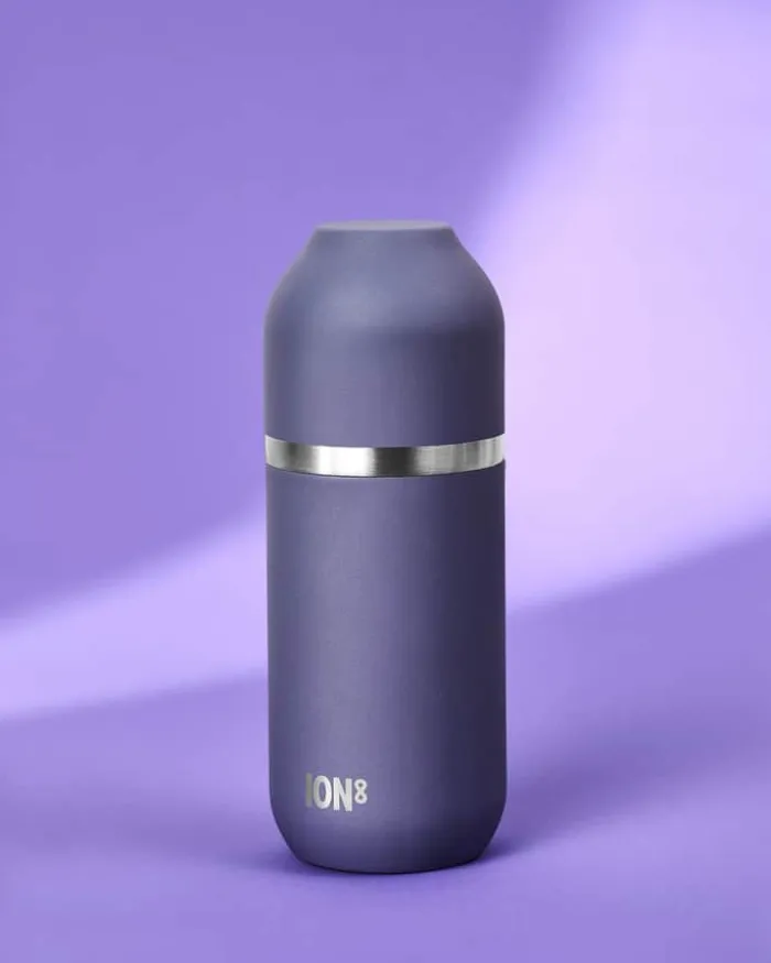 Ion8 Luma Termoflaske 700 ml - Genanvendt rustfrit stål - Lilla