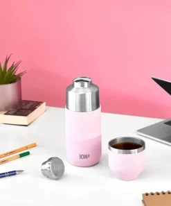 Ion8 Luma Termoflaske 700 ml - Genanvendt rustfrit stål - Rosa