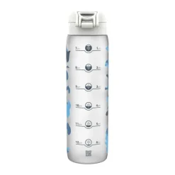 Ion8 Motivational Drikkeflaske 1 liter - PP-plast/silikone - Camouflage