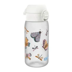 Ion8 Recyclon Drikkeflaske - Butterfly 0,35 liter - PP-plast/silikone - Klar