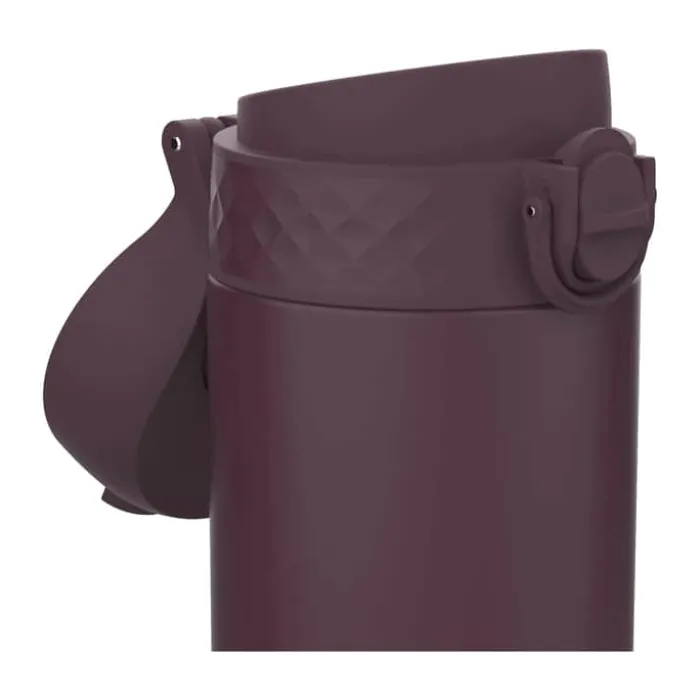 Ion8 To Go Termokop 0,36 liter - Rustfrit stål/PP-plastik/Silikone - Blackberry