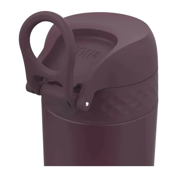 Ion8 To Go Termokop 0,36 liter - Rustfrit stål/PP-plastik/Silikone - Blackberry