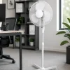 ITO Gulvventilator H 125 cm - Plastik/metal - Hvid