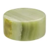 Jade LED-lys - Jade Ø 8 x H 4 cm - Jade sten - Grøn