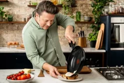 Jamie Oliver by Tefal Everyday Kitchen Stegepande Ø 28 cm - Genanvendt aluminium - Keramisk non-stick belægning