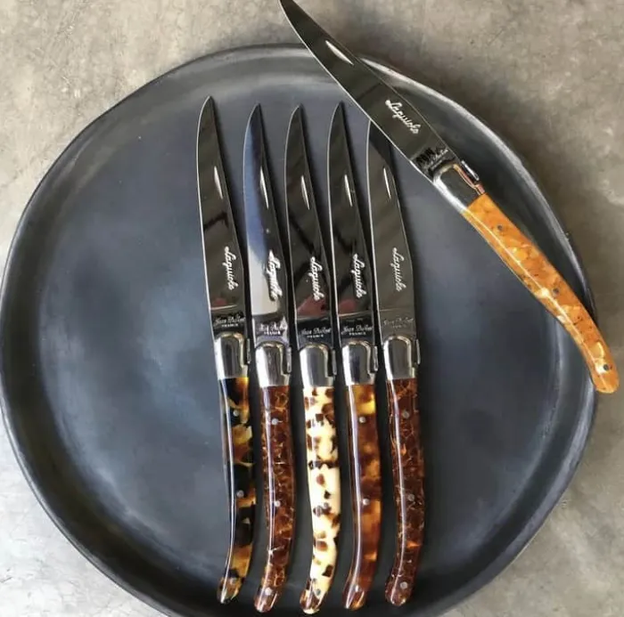 Jean Dubost Kniv - 6 stk. L 26 cm - Rustfrit stål