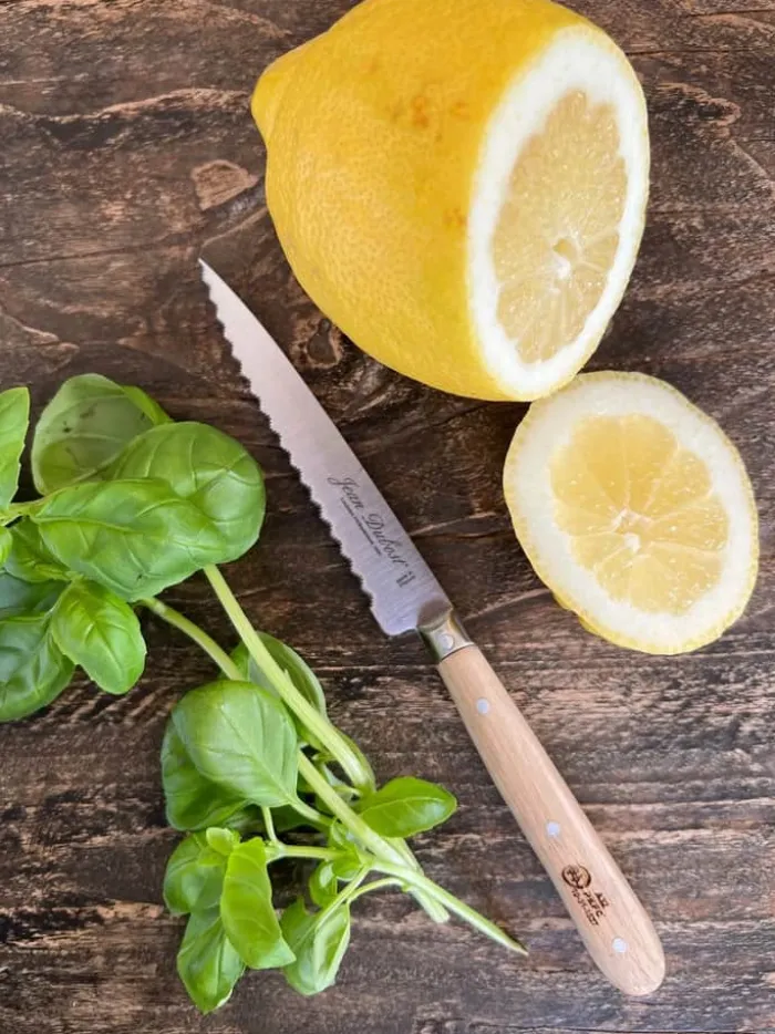 Jean Dubost Steakkniv L 23 cm - Rustfrit stål/egetræ