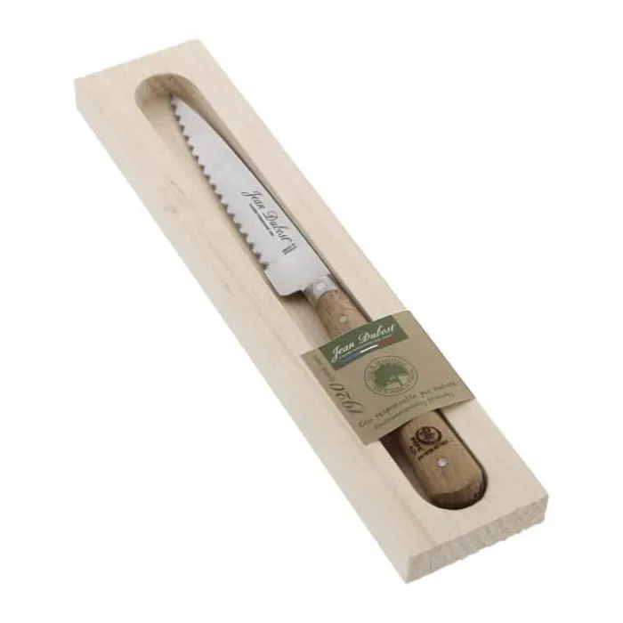 Jean Dubost Steakkniv L 23 cm - Rustfrit stål/egetræ