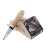 Jean Dubost Østerskniv m. Holder L 25,5 cm - Rustfrit stål - Brun