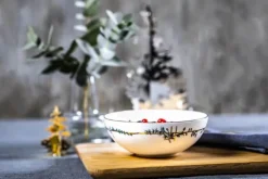 Jette Frölich Design Design Funklende Stjerne Dyb Tallerken Ø 15 cm - Porcelæn - Hvid