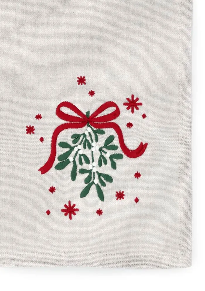 Juna Christmas Fable Viskestykke B 50 x L 70 cm - Bomuld/polyester - Sand