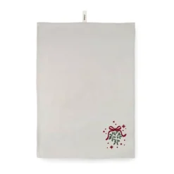 Juna Christmas Fable Viskestykke B 50 x L 70 cm - Bomuld/polyester - Sand