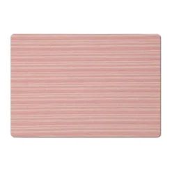 Juna Linie Dækkeserviet B 30 x L 43 cm - Bomuld/polyester - Rosa