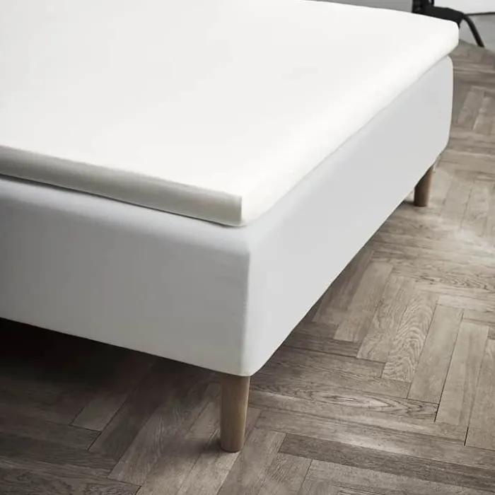 Juna Percale Kuvertlagen B 120 x L 200 cm - Bomuld - Hvid